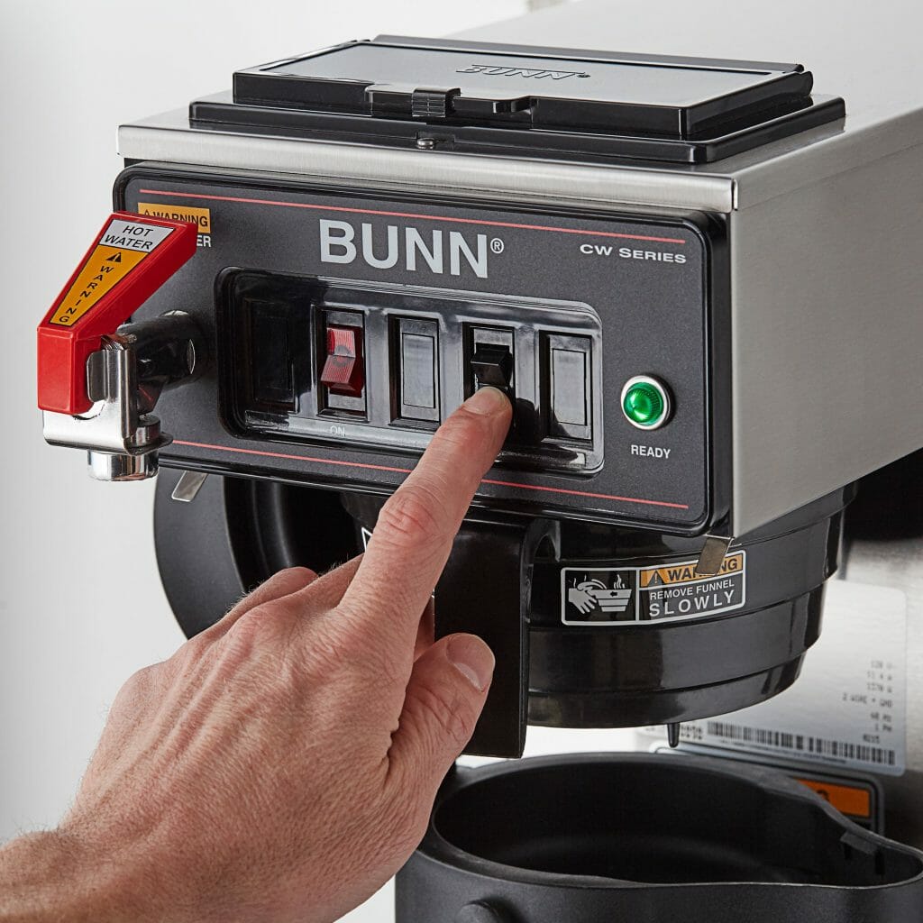 Prevent Bunn Coffee Maker to Overflow