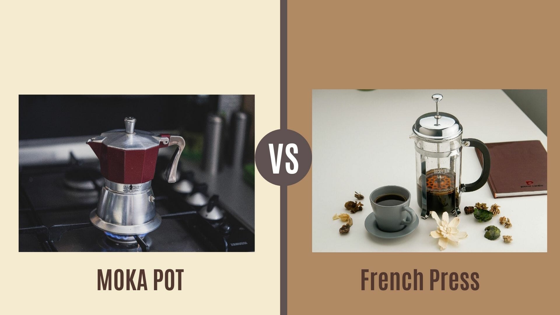 Moka Pot vs French Press Moka Pot vs French Press
