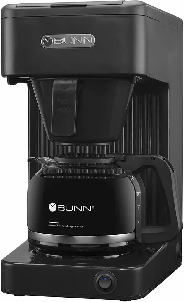 How do you clean a Bunn platinum coffee maker?