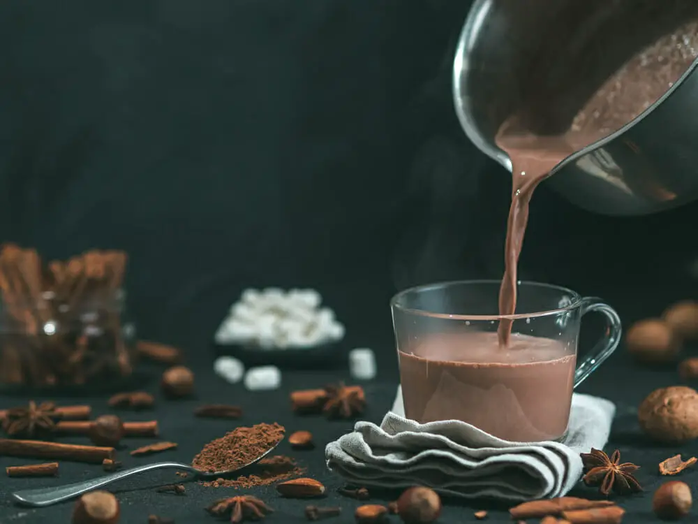 Can you put cocoa powder in coffee machine?